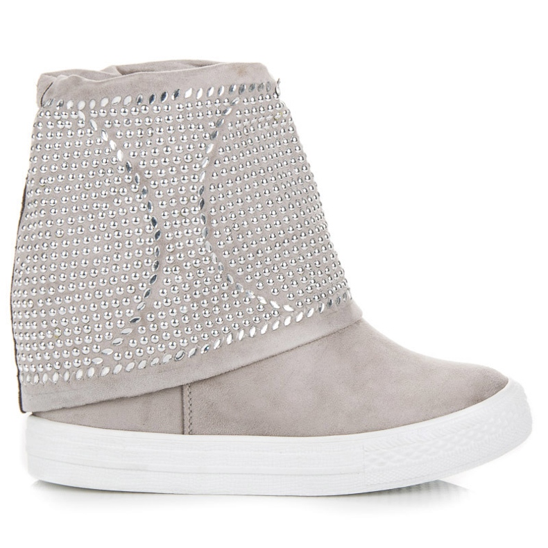 SDS Cizme de primăvară gri închis