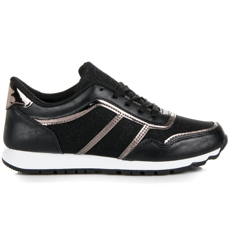 Pantofi Negri Cu Sclipici negru Pantofi Negri Cu Sclipici negru