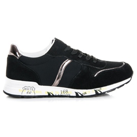 Seastar Pantofi sport negri negru Seastar Pantofi sport negri negru