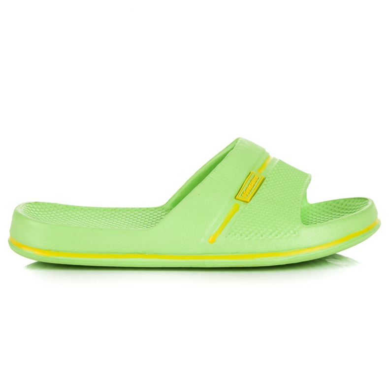 Hasby Papuci de piscină pentru copii verde