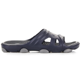 Hasby Papuci de piscină pentru bărbați albastru