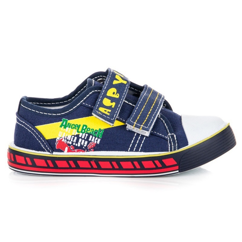 Hasby Pantofi Băieți Cu Velcro albastru Hasby Pantofi Băieți Cu Velcro albastru