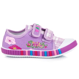 Hasby Adidași pentru fete violet Hasby Adidași pentru fete violet