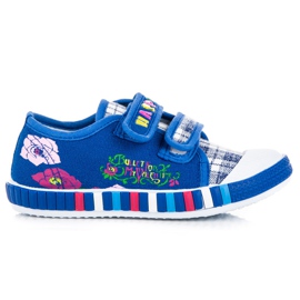 Hasby Adidași pentru fete albastru Hasby Adidași pentru fete albastru