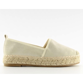 Espadrile bej pentru femei BB10P bej