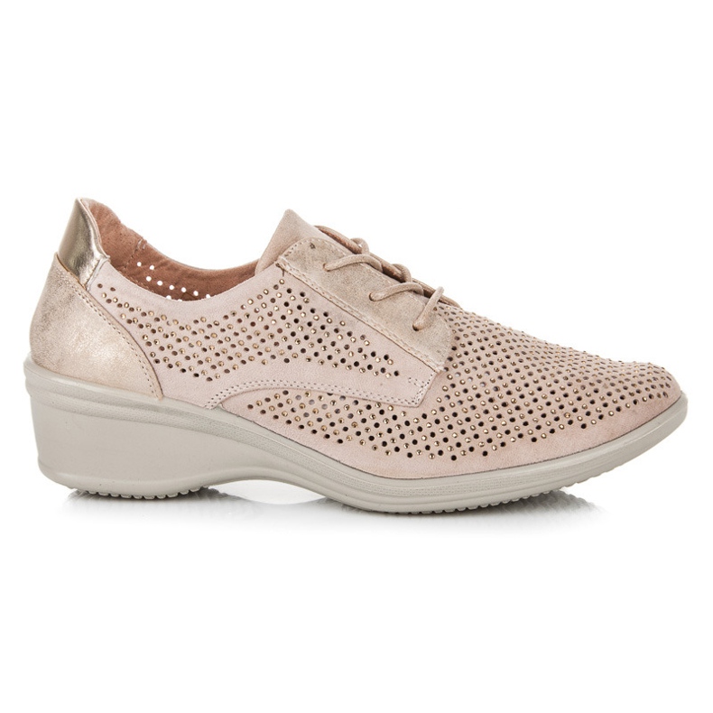 Kylie Încălțăminte confortabilă cu șireturi maro