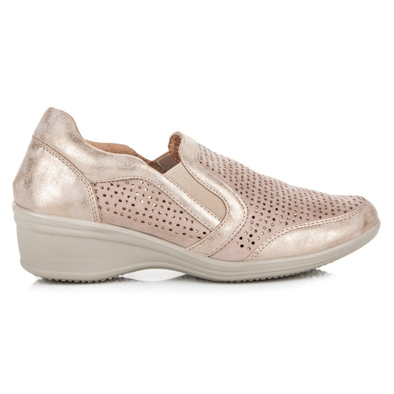 Kylie Pantofi Slip-On Ajurat maro