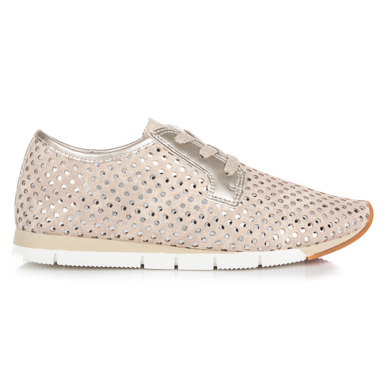 Kylie Adidași legați la modă galben maro