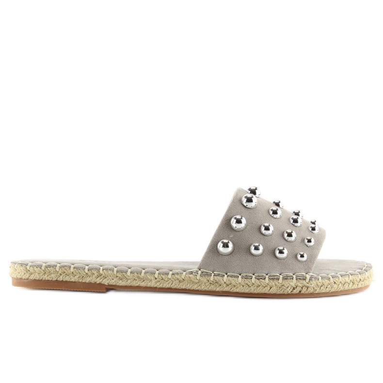 Gri Espadrile de damă gri LL-120P Gri