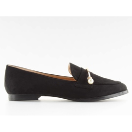 Negru Mocasini negri pentru dama T315P Negru Negru Mocasini negri pentru dama T315P Negru