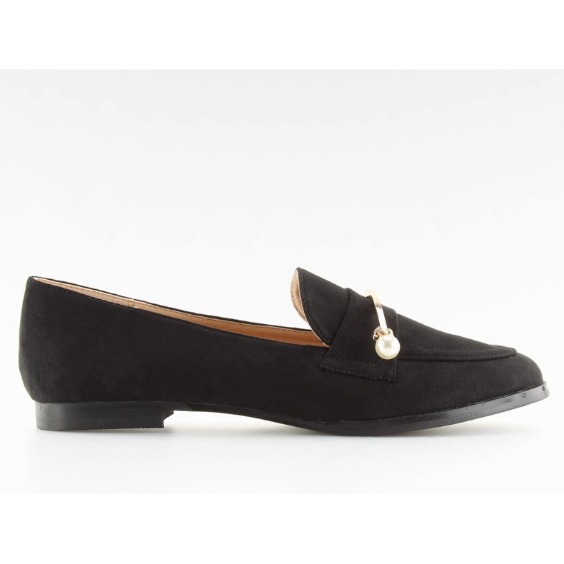 Negru Mocasini negri pentru dama T315P Negru
