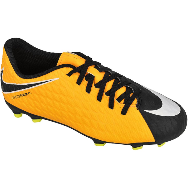 Ghete de fotbal Nike Hypervenom Phade Iii multicolor galben
