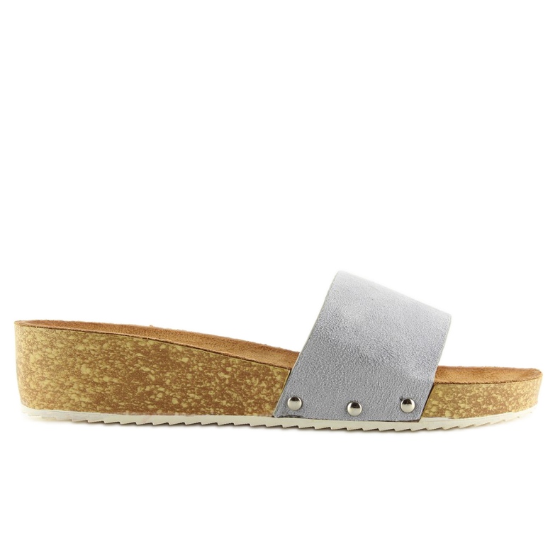 Gri Papuci gri pentru femei CK05P gri