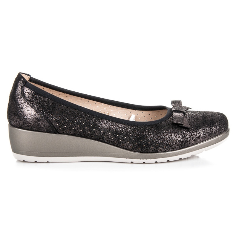 Vinceza Balerina cu fundita negru Vinceza Balerina cu fundita negru