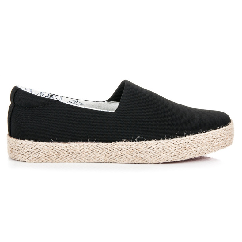 Kylie Espadrile negre negru