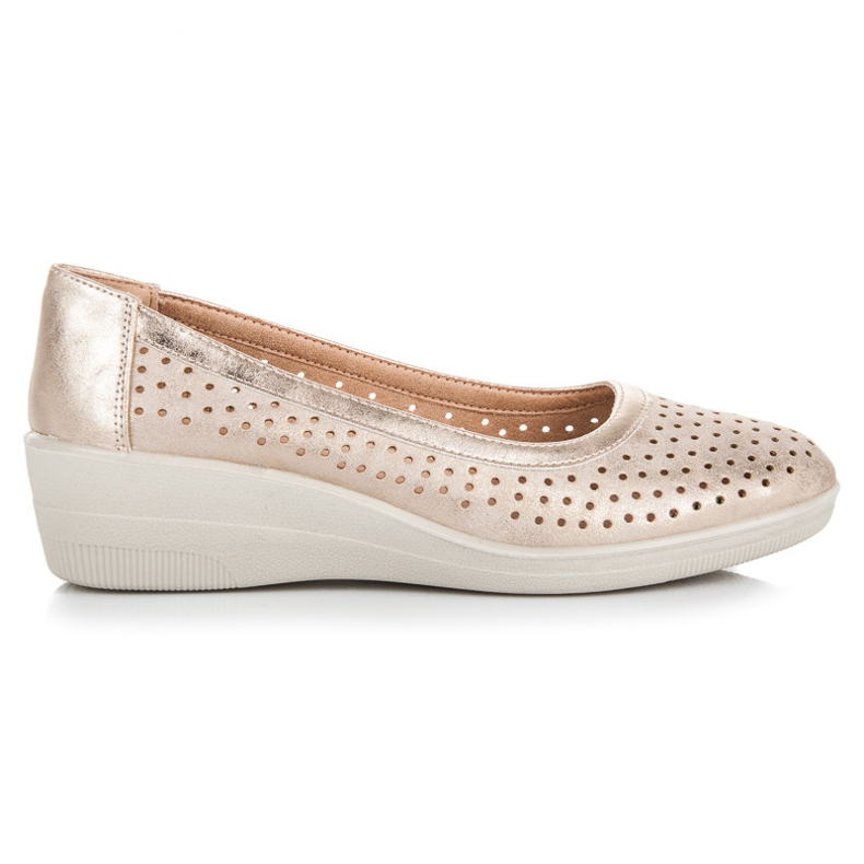 Kylie Balerini ajurati pe pană galben Kylie Balerini ajurati pe pană galben