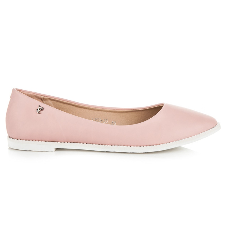 Vices Balerini roz cu strasuri