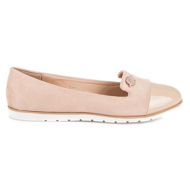 Vices Balerini eleganti din piele intoarsa maro Vices Balerini eleganti din piele intoarsa maro