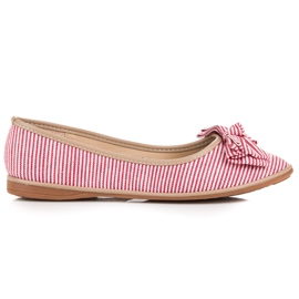 Seastar Balerina Costurata Cu Fundita roșu Seastar Balerina Costurata Cu Fundita roșu