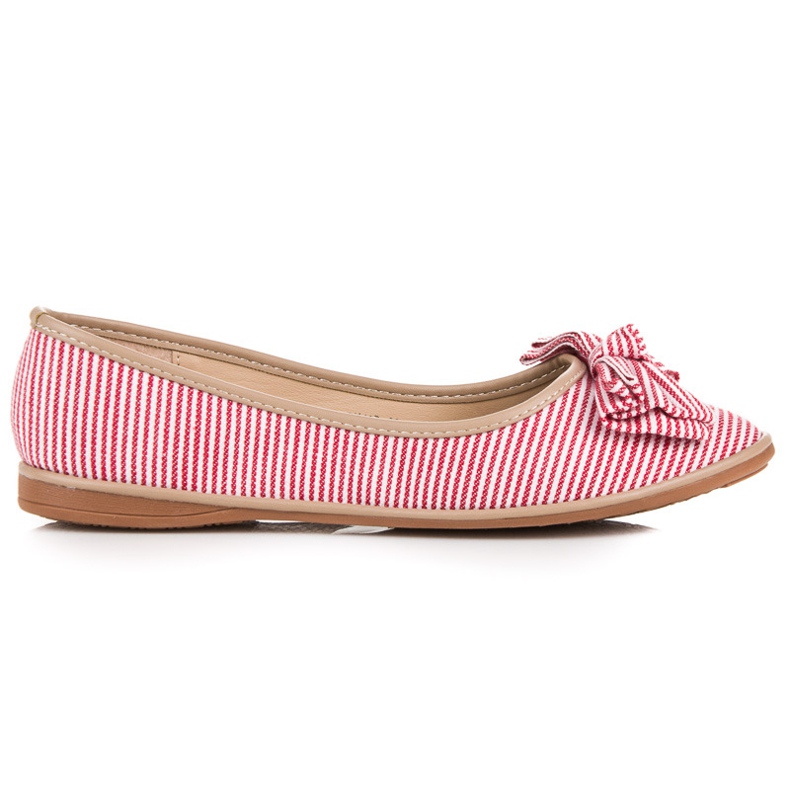 Seastar Balerina Costurata Cu Fundita roșu Seastar Balerina Costurata Cu Fundita roșu