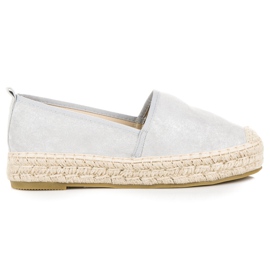 Seastar Espadrile gri deschis primăvara