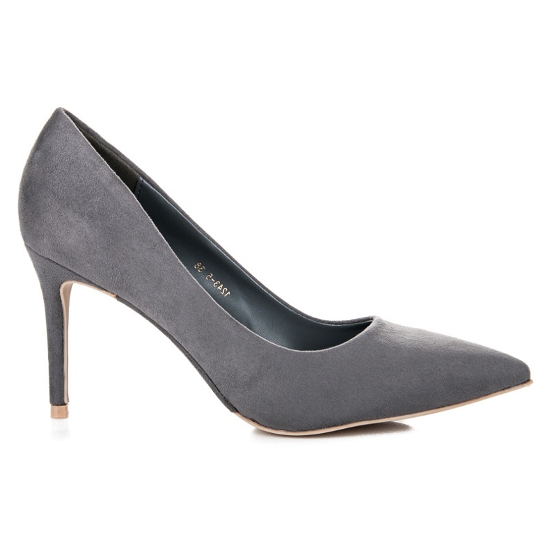 Vices Tocuri gri din piele intoarsa