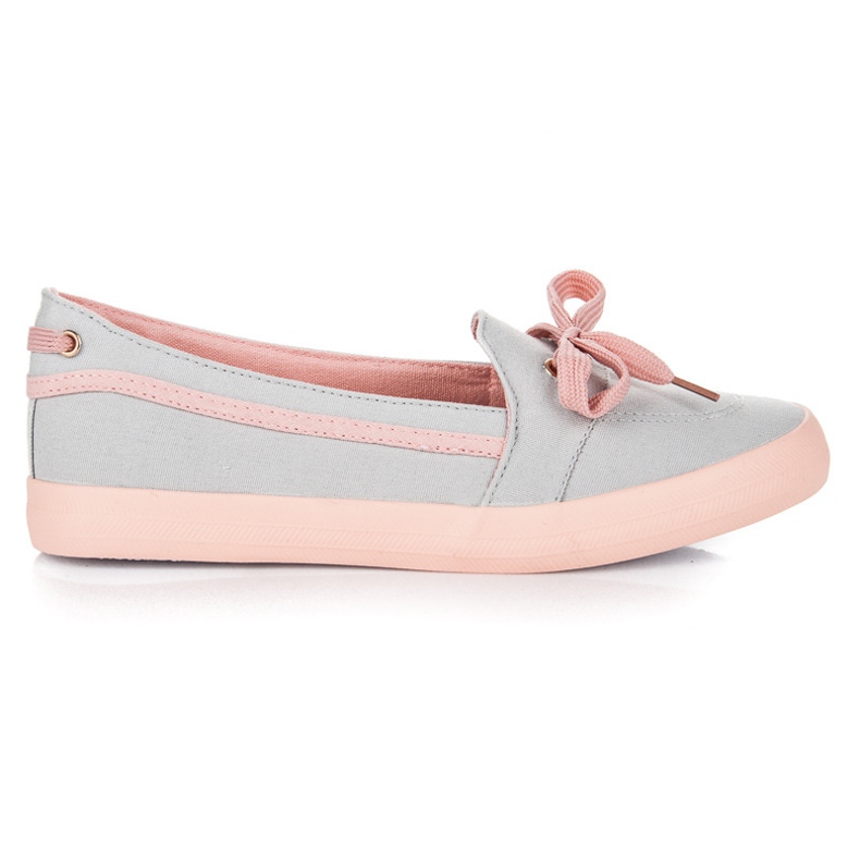 Seastar Tenisi slip-on gri roz Seastar Tenisi slip-on gri roz