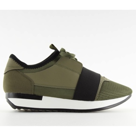 Pantofi sport verde K1x063 Olive Pantofi sport verde K1x063 Olive