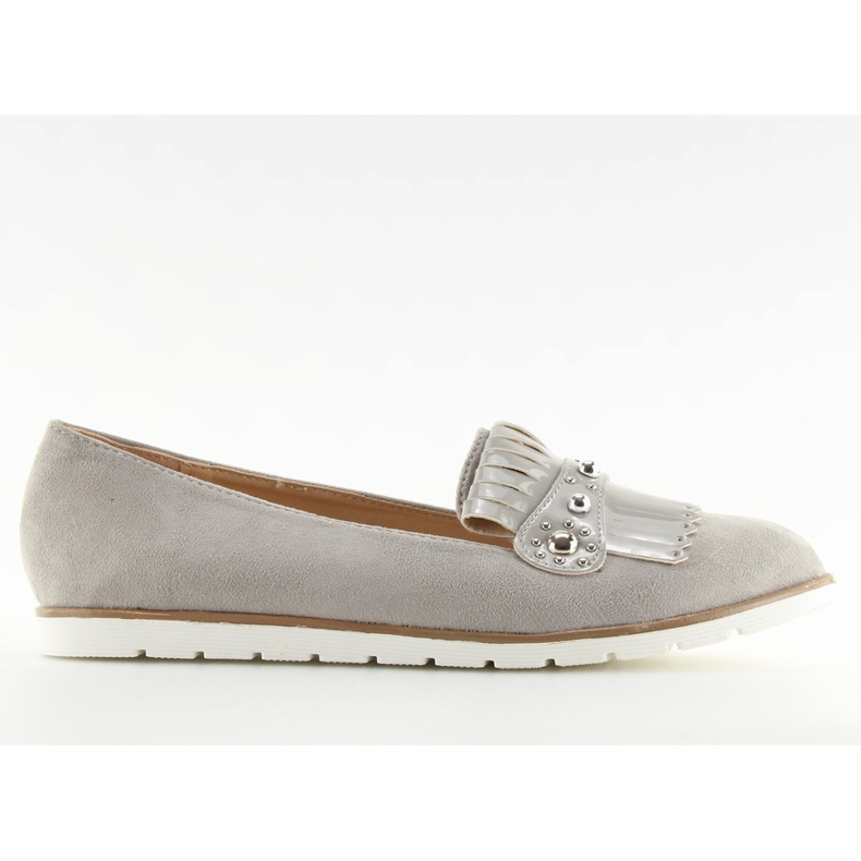 Gri Mocasini gri pentru femei DM30P Gri