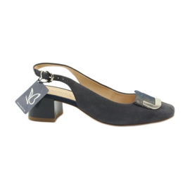 Sandale Caprice dama cu catarama 29500 albastru marin Sandale Caprice dama cu catarama 29500 albastru marin