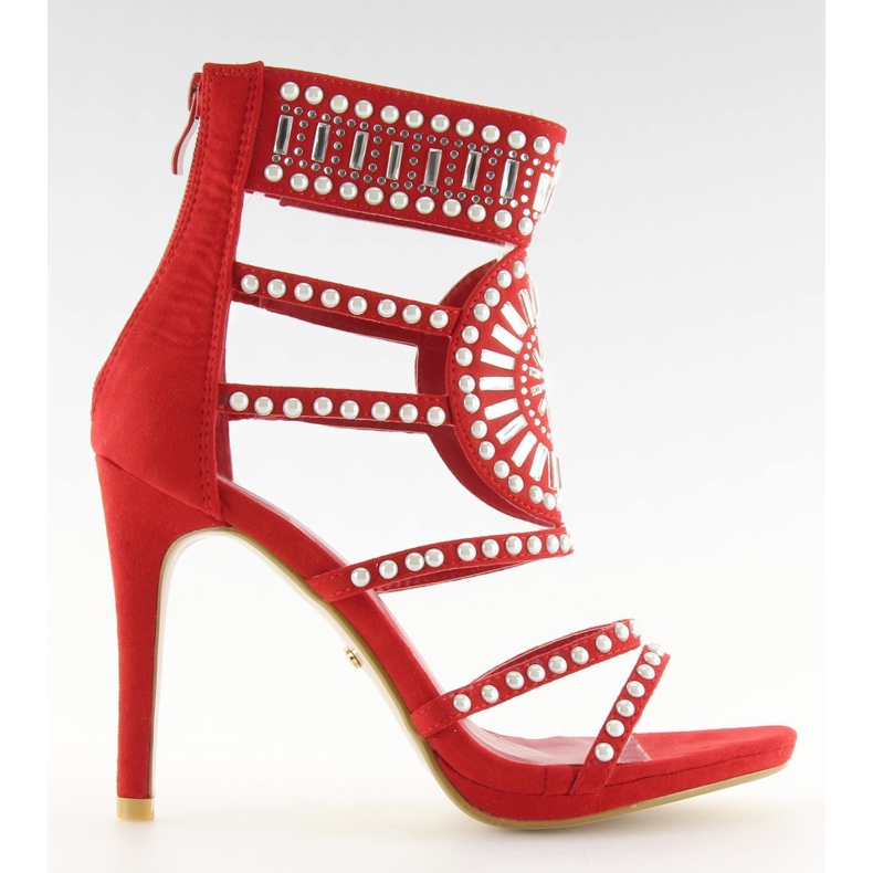 Sandale roșii gladiator GH-2776 roșii roșu