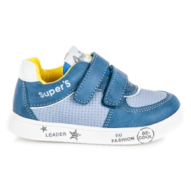 American Club Pantofi de velcro albastru American Club Pantofi de velcro albastru