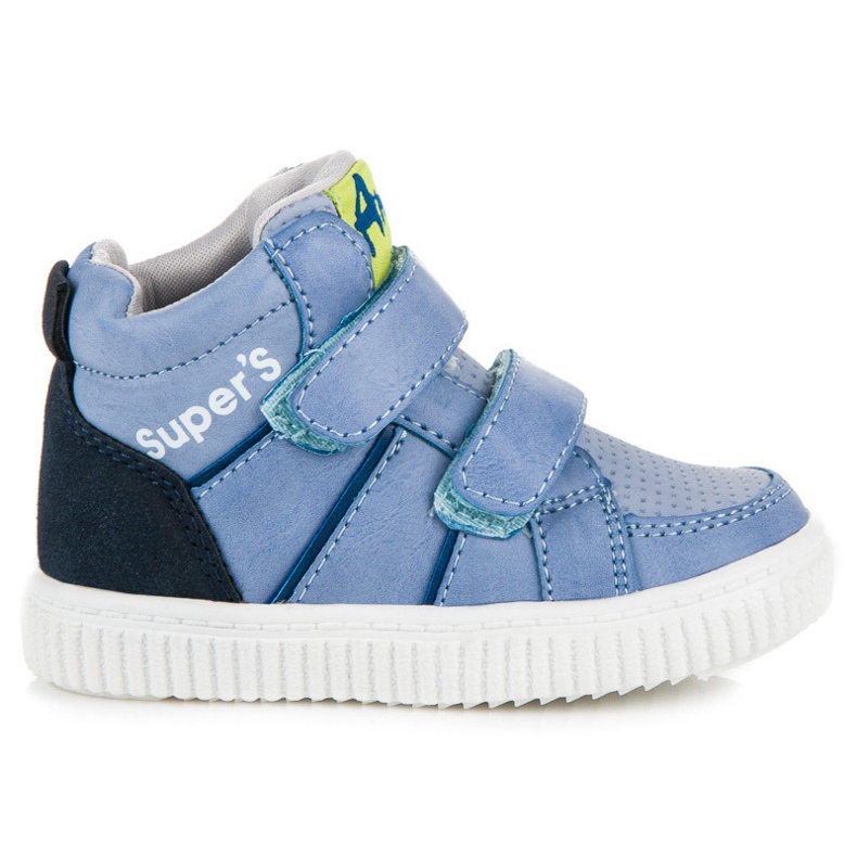 American Club Pantofi de club americani deasupra gleznei albastru