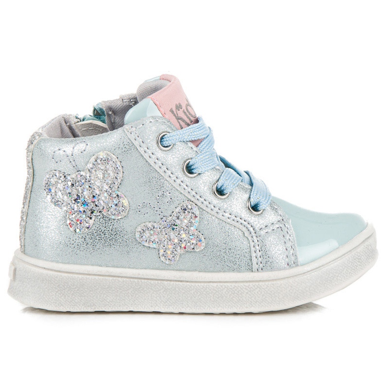 Pantofi American Club Cu Fluturi albastru