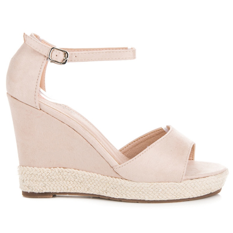 Seastar Sandale de piele intoarsa maro