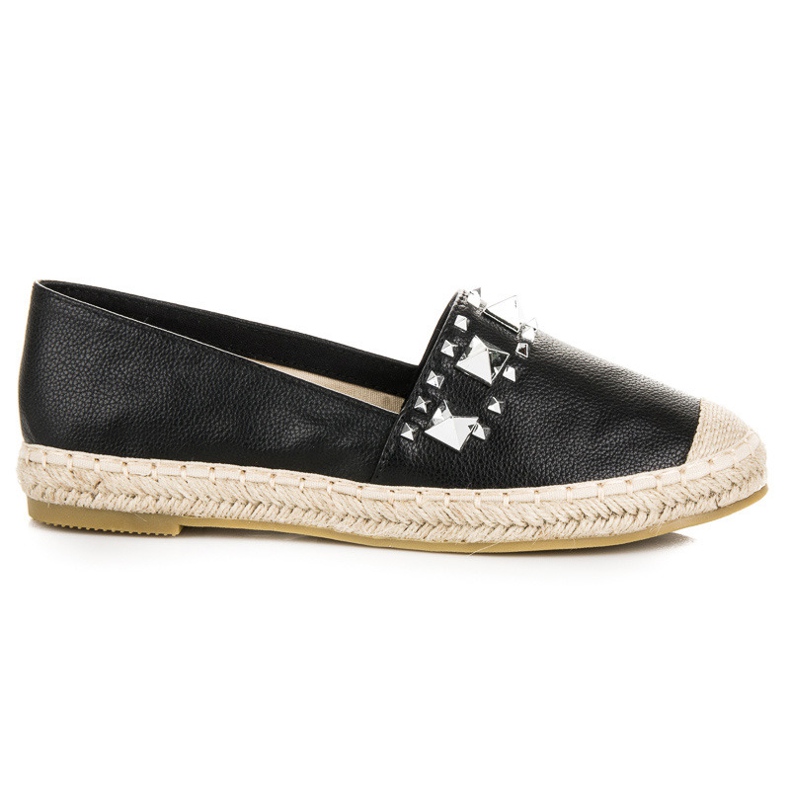 Seastar Espadrile cu jeturi negru