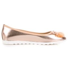 Bestelle Balerini Roz Cu Franjuri Bestelle Balerini Roz Cu Franjuri