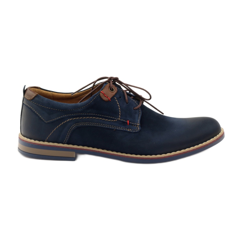 Pantofi cauzali Riko 842 bleumarin maro albastru marin