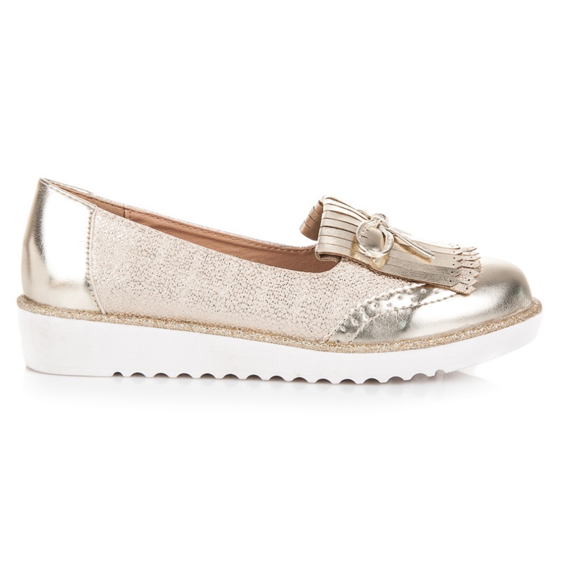 Vices Mocasini pe platforma viciilor galben Vices Mocasini pe platforma viciilor galben