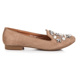 Lovery Mocasini decorativi bej Lovery Mocasini decorativi bej