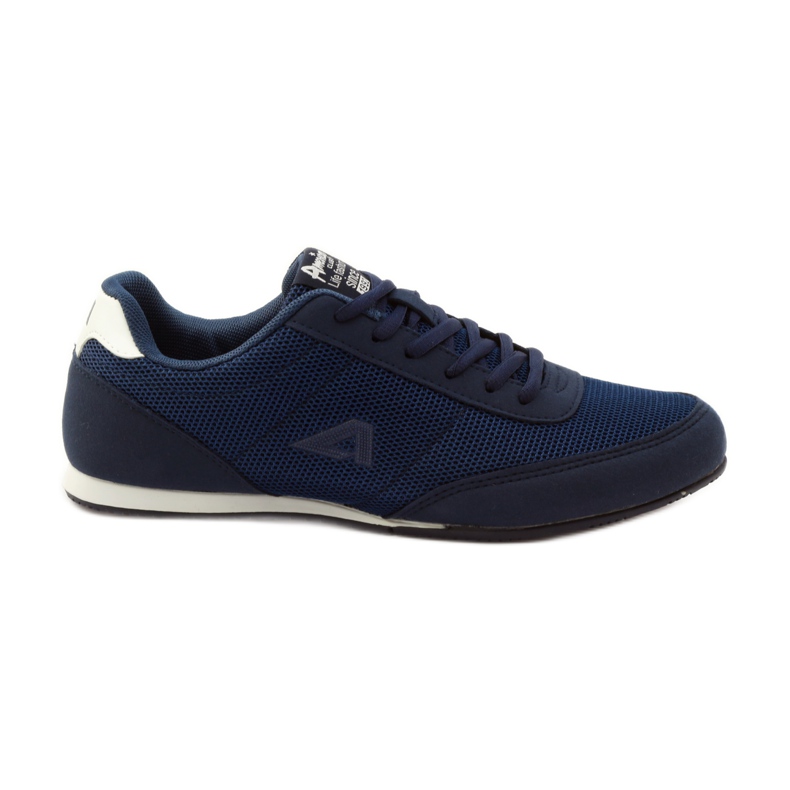 American Club Pantofi de jogging american 7066 bleumarin alb albastru marin