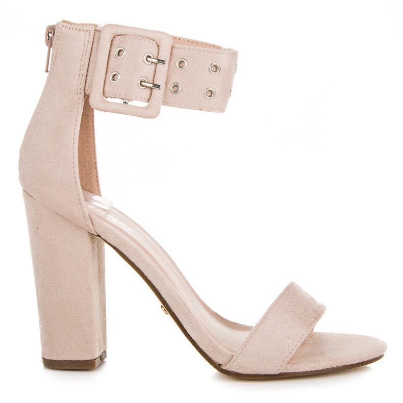 Seastar Sandale rock cu fermoar maro