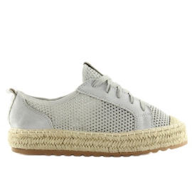 Tenisi espadrile gri BB06P Gri Tenisi espadrile gri BB06P Gri
