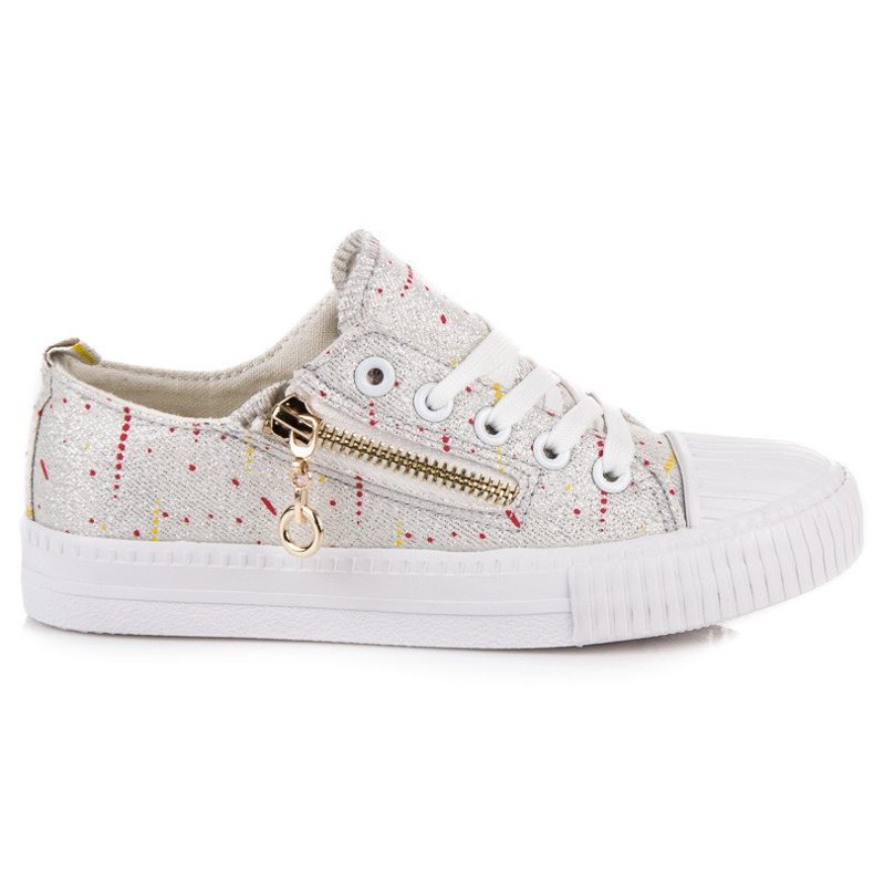 Adidași strălucitori pentru copii gri