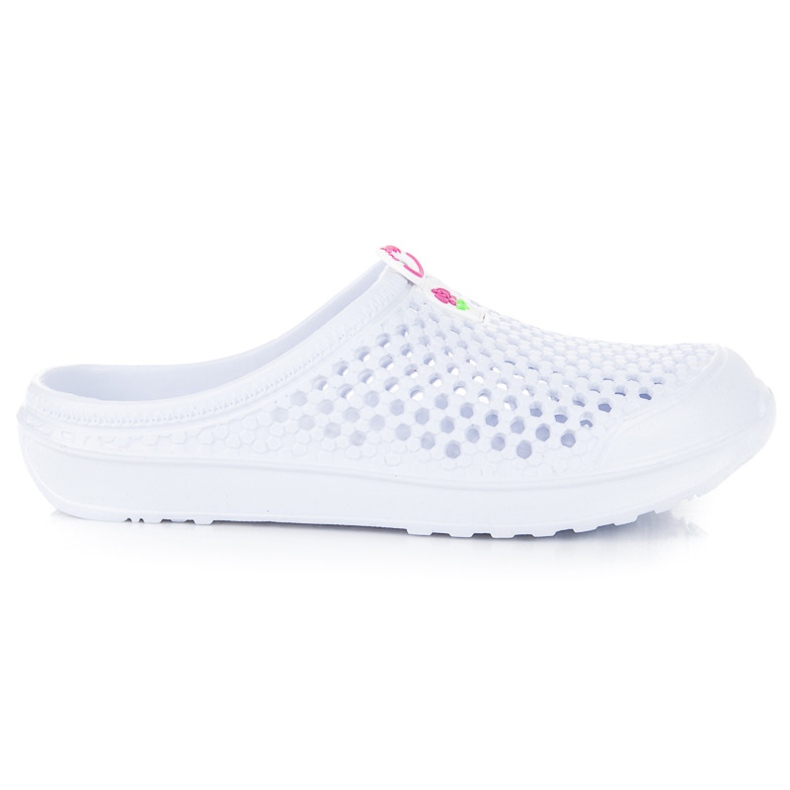 American Club Papuci de club americani alb