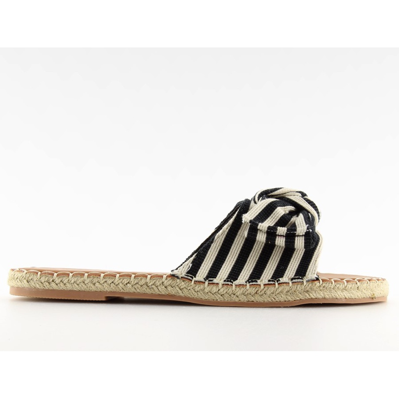 Espadrile negre LL-133P Negru