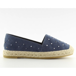 Espadrile cu crampoane bleumarin 5481 albastru albastru marin