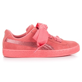 Puma Suede Heart Snk Jr roz