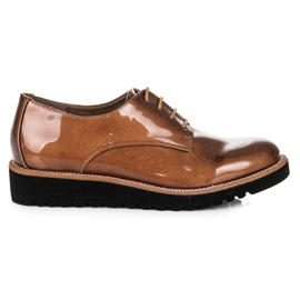 Kylie Broguri lăcuite maro