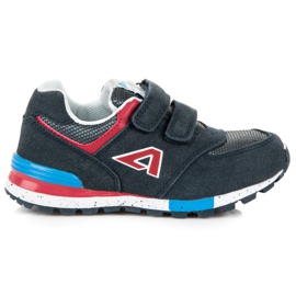 American Club American adidași de Velcro albastru American Club American adidași de Velcro albastru